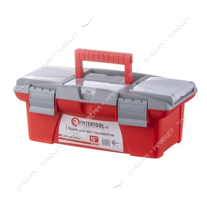 Ящик для инструментов Intertool BX-0413 13" 335x185x130мм                                           