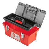 Ящик для инструментов Intertool BX-0516 с металлическими замками 16" 415x210x190мм