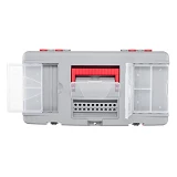 Ящик для инструментов Intertool BX-0516 с металлическими замками 16" 415x210x190мм
