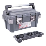 Ящик для инструментов Intertool BX-6020 с металлическими замками 20" 500x275x265мм                  