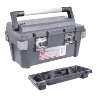 Ящик для инструментов Intertool BX-6020 с металлическими замками 20" 500x275x265мм