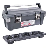 Ящик для инструментов Intertool BX-6025 с металлическими замками 25.5" 650x275x265мм                