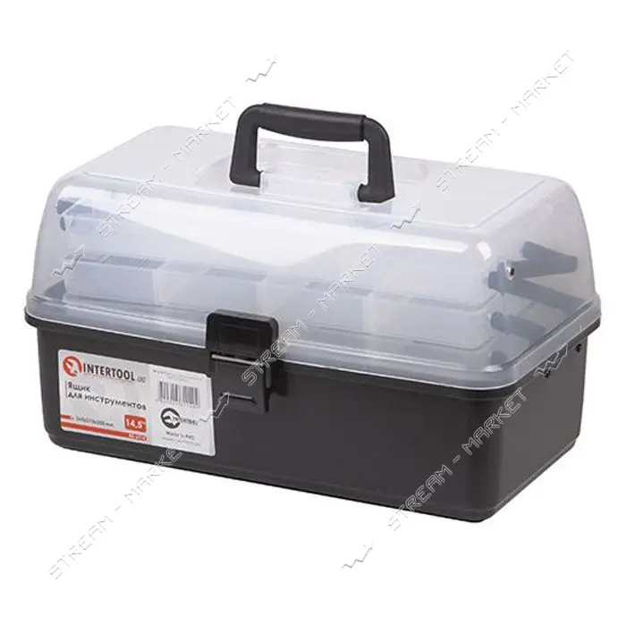 Ящик для инструментов Intertool BX-6114 14.5" 365x215x200мм                                         