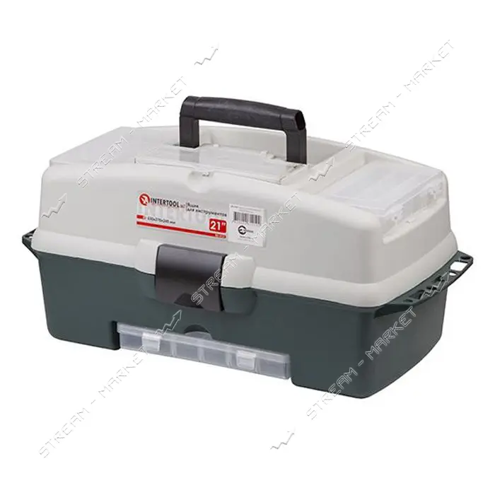 Ящик для инструментов Intertool BX-6121 21" 530x270x245мм                                           