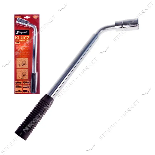Ключ балонный Elegant EL 102 805 ST-09-3 17х19мм телескопический усиленный