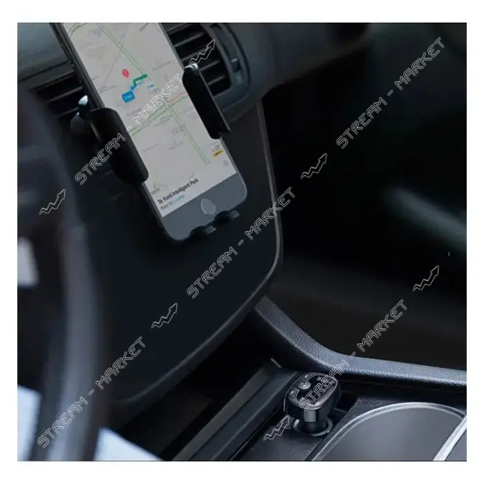 FM-трансмиттер Baseus S-09 typed Wireless MP3 charger черный                                        