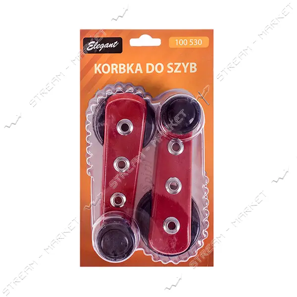 Ручки оконные Elegant EL 100530 красные 2шт