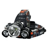 Фонарь налобный Police RJ-3000 Cree T6 плюс 2Q5 1500 люмен 4 режима 2x18650                         