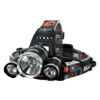 Фонарь налобный Police RJ-3000 Cree T6 плюс 2Q5 1500 люмен 4 режима 2x18650                         