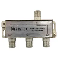 Спліттер для антенного кабелю 3-Way Splitter                                                        