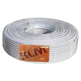 Кабель телевизионный KLM RG6 Standard белый                                                         
