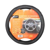 Чехол на руль с массажером Elegant EL 105 605 S кожа черный                                         