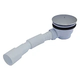 Сифон для душевого поддона Extra Plast ДД-100 1-1/2"x115 гофротрубка 1-1/2"x40/50                   