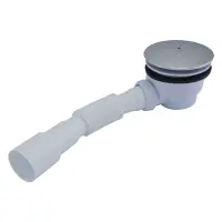 Сифон для душевого поддона Extra Plast ДД-100 1-1/2"x115 гофротрубка 1-1/2"x40/50
