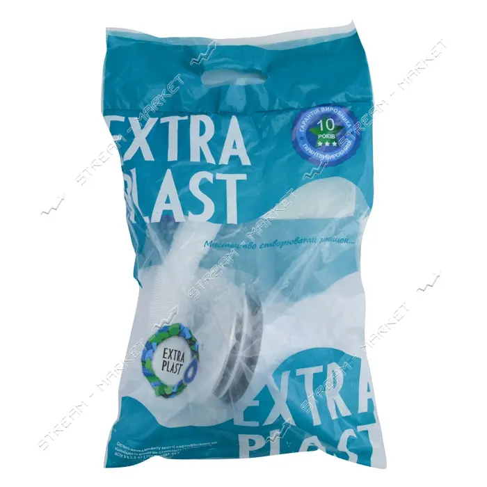 Сифон для душевого поддона Extra Plast ДД-100 1-1/2"x115 гофротрубка 1-1/2"x40/50                   