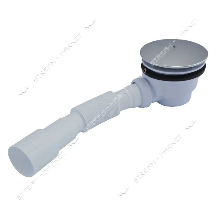 Сифон для душевого поддона Extra Plast ДД-100 1-1/2"x115 гофротрубка 1-1/2"x40/50                   
