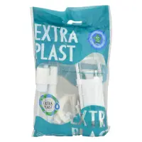Арматура для бачка унитаза Extra Plast АРБ-02 боковой подвод 1/2 двойная кнопка                     