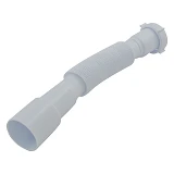Гофротруба Extra Plast НГ-060 соединительная с накидной гайкой 1-1/2"x40/50 600мм