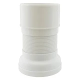 Гофра для унитаза Extra Plast АБУ L330 армированная длинная 330мм без манжета