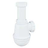 Сифон бутылочный Extra Plast МП-40 для умывальников и моек без выпуска и без гибкой трубки