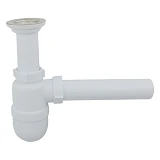 Сифон бутылочный Extra Plast Ж-40 с жесткой трубкой 40мм для умывальников и моек