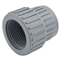 Муфта соединительная SLD 1/2" х 3/4" Харьков 098 пластик 40шт                                       
