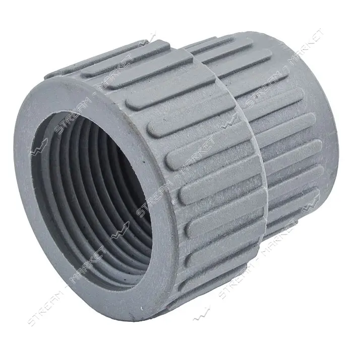 Муфта соединительная SLD 1/2" х 3/4" Харьков 098 пластик 40шт                                       