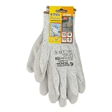 Перчатки Mastertool 83-0690 с армированного ПЭ волокна с полиуретановым покрытием серые
