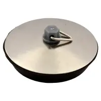 Пробка хром 44x40 черная                                                                            