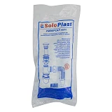 Сифон Универсал SoloPlast У 0010 с пласстмасовым выпуском и гибкой трубой 1 1/4x50                  