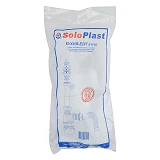Сифон SoloPlast К 1110 для мойки плюс стир. бол. бутылка с нерж. выпуском и гибкой трубой 1 1/4x50