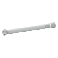 Гибкая труба с гайкой SoloPlast Г1215 1 1/2"х40/50 L1250мм