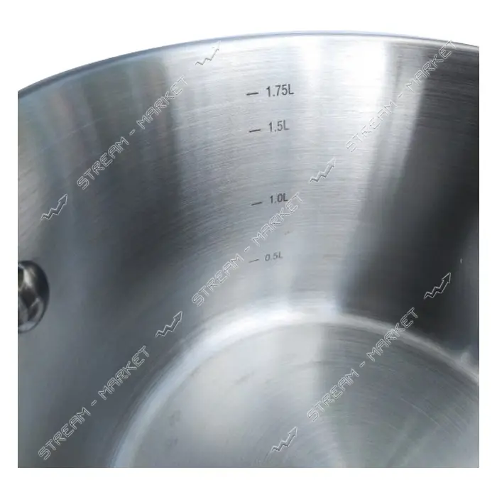 Кастрюля Maestrо MR-3505-18 d16см 1.75 л нержавеющая сталь с крышкой                                