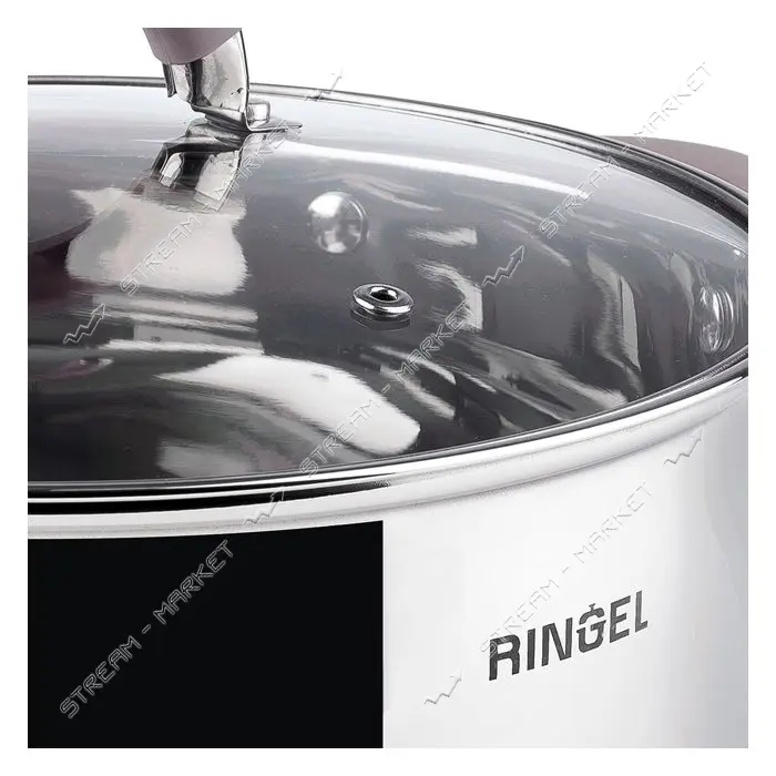 Кастрюля Ringel Meyer RG-2008-20 d20см 3.2л нержавеющая сталь                                       