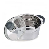 Кастрюля Maestrо MR-3507-20 d20см 3.3л нержавеющая сталь с крышкой