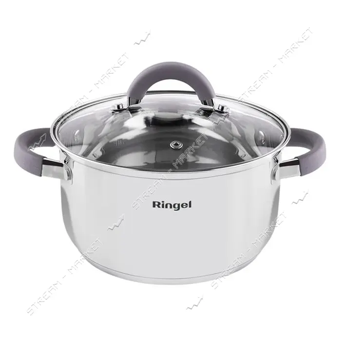 Кастрюля Ringel Meyer RG-2008-18 d18см 2.3л нержавеющая сталь
