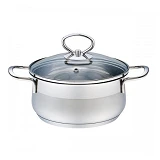 Кастрюля Maestrо MR-3508-12 d12см 0.5л нержавеющая сталь с крышкой                                  