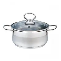 Кастрюля Maestrо MR-3508-12 d12см 0.5л нержавеющая сталь с крышкой                                  