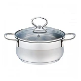 Кастрюля Maestrо MR-3508-24 d24см 5.5л нержавеющая сталь с крышкой                                  