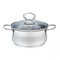 Кастрюля Maestrо MR-3508-24 d24см 5.5л нержавеющая сталь с крышкой                                  
