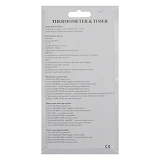 Термометр кухонный электронный с таймером и выносным датчиком щупомThermometer timer ТА-278         