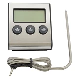 Термометр кухонный электронный с таймером и выносным щупом Digital Cooking Thermometer/Time 7061