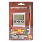 Термометр кухонный электронный с таймером и выносным щупом Digital Cooking Thermometer/Time 7061