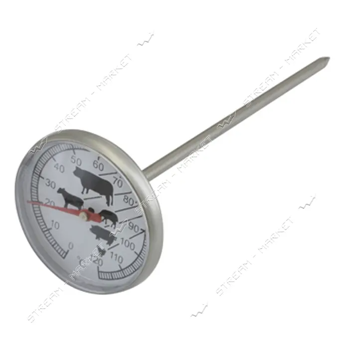 Термометр кухонный механический Instant read Thermometer timer