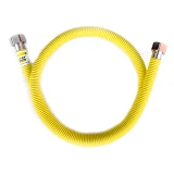 Подводка для газа из нержавеющей стали Eco-Flex ПВХ Super d12 1/2"х1/2" ВВ 60см
