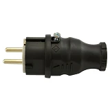 Вилка каучук Bemis BK1-1402-2011 16А IP44