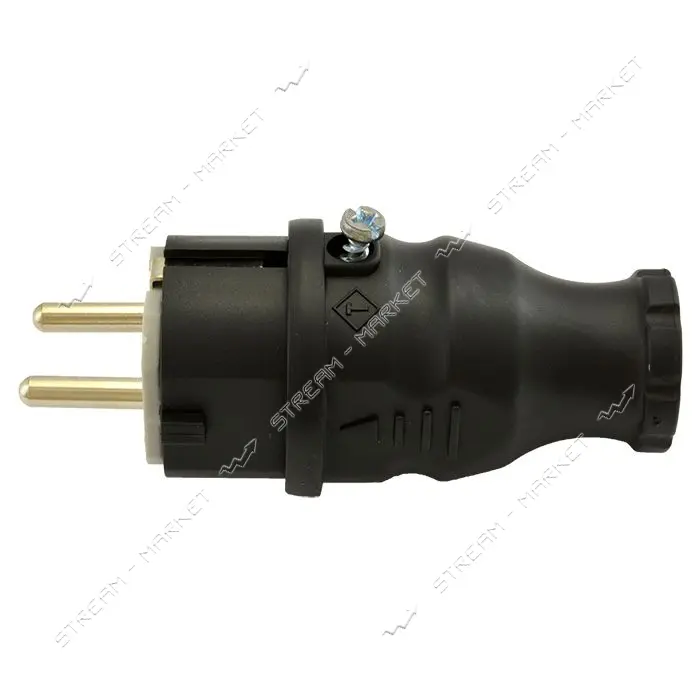 Вилка каучук Bemis BK1-1402-2011 16А IP44