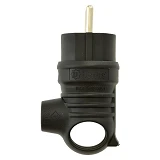 Вилка угловая каучук Bemis BK1-1402-2022 16А IP44                                                   