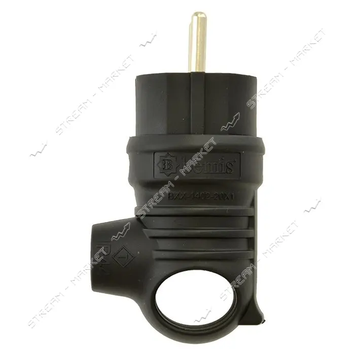 Вилка угловая каучук Bemis BK1-1402-2022 16А IP44                                                   