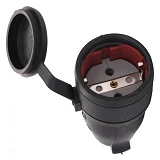 Разъем с заглушкой Bemis BK1-1402-2311 каучук IP44